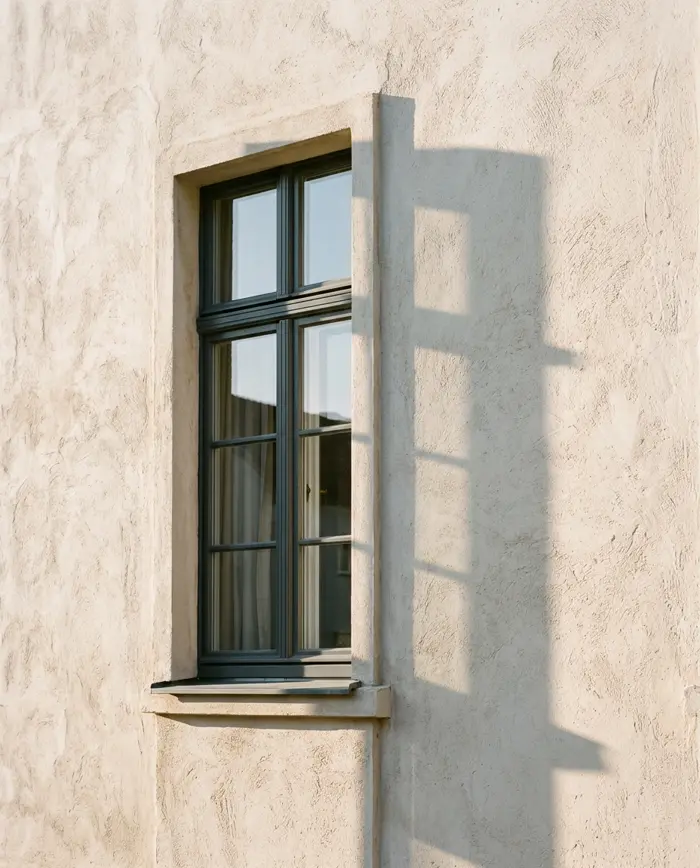 Fassadendetail eines Altbaus